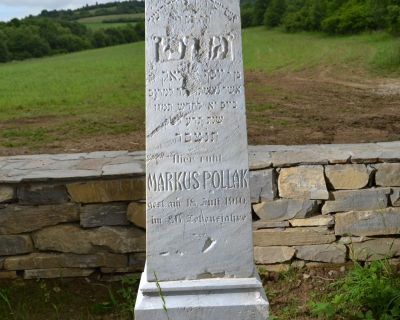 Markus Pollak, 18.7.1910, 86-ročný / Mordechaj ben Josef Pollak, 11. tamuz 5670 