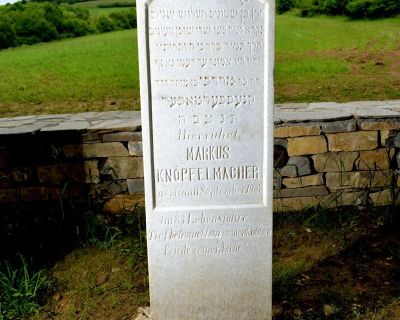 Markus Knöpfelmacher, 11.9.1904, 83-ročný/ Mordechaj ben David Knepfelmacher, 2.  Roš Hašaná tj. 2. 