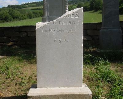 David Porjez / ? Porges, 14.2.1917, 103-ročný