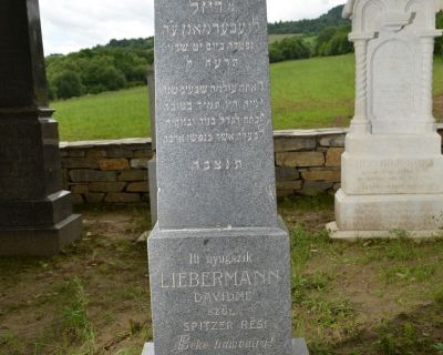Rési Liebermann rod. Spitzer, manželka Davida / Rejzl Liebermann, 19. švat 5675 = 3.2.1915 
