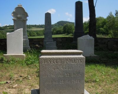 Ignatz Pollak, z Lodna, 32-ročný zomrel 23.11.1905