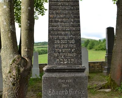 Eduard Riesz, 19.8.1918, 64-ročný vdovec / Elijahu ben Jehuda Riesz, 11. elul 5678