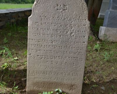 Leopold Zlattner, 6.2.1889, 55-ročný / Jehuda Zlattner, 5. adar 5649 /má byť adar I./ = 6.2.1889 