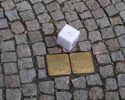 Odhalení prvních Stolpersteinů ve Frýdku-Místku, 21. 9. 2022. Foto Jaromír Polášek.