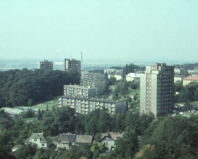 Bývalý rabinát židovské obce ve Frýdku-Místku (dům s hrázděným štítem) byl zbořen v září – říjnu 198